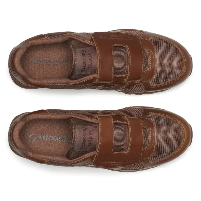 Engineered garments x saucony shadow original velcro