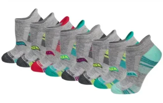 Glory performance no show tab 8-pack socks