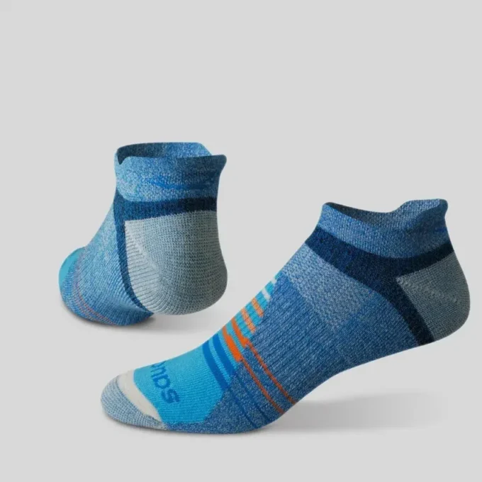 Inferno merino wool blend no show 3-pack sock
