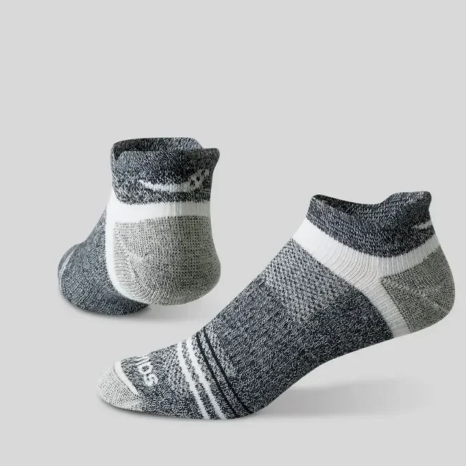 Inferno merino wool blend no show 3-pack sock