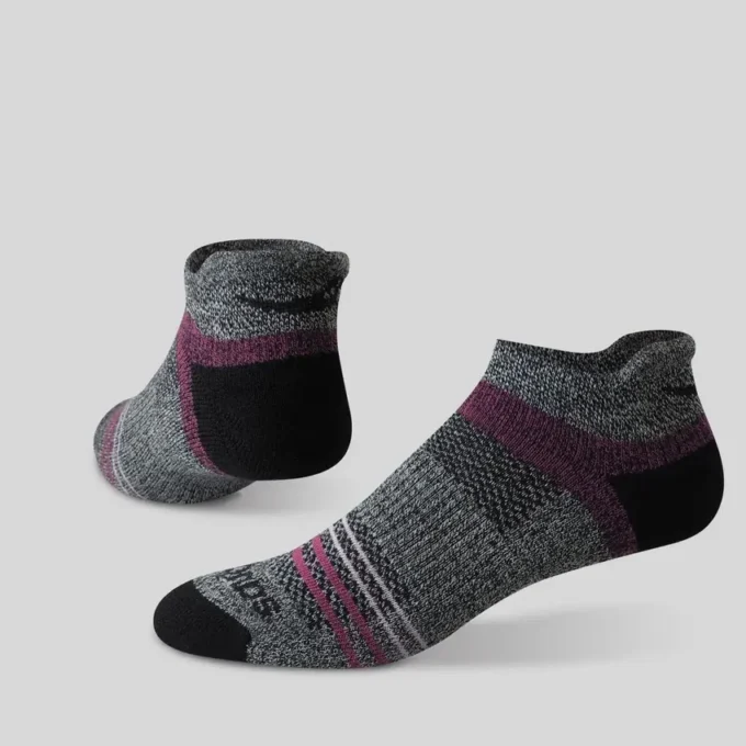 Inferno merino wool blend no show 3-pack sock