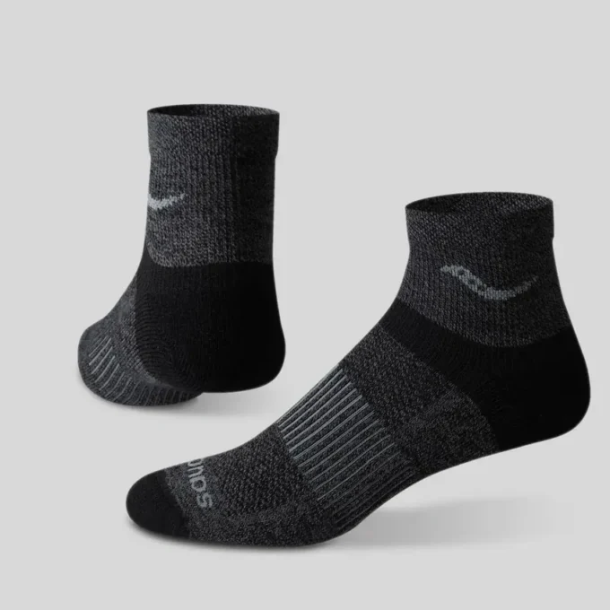 Inferno merino wool blend quarter 3-pack sock