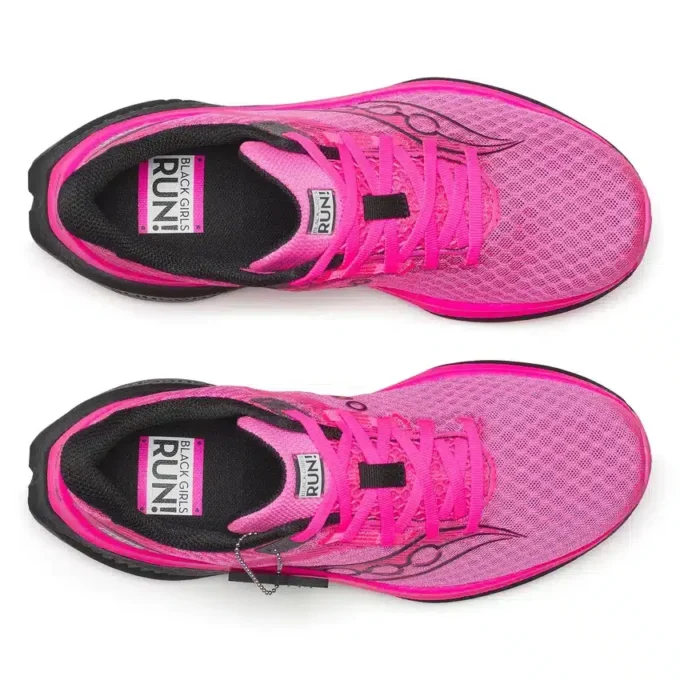 Women’s black girls run x saucony endorphin speed 5