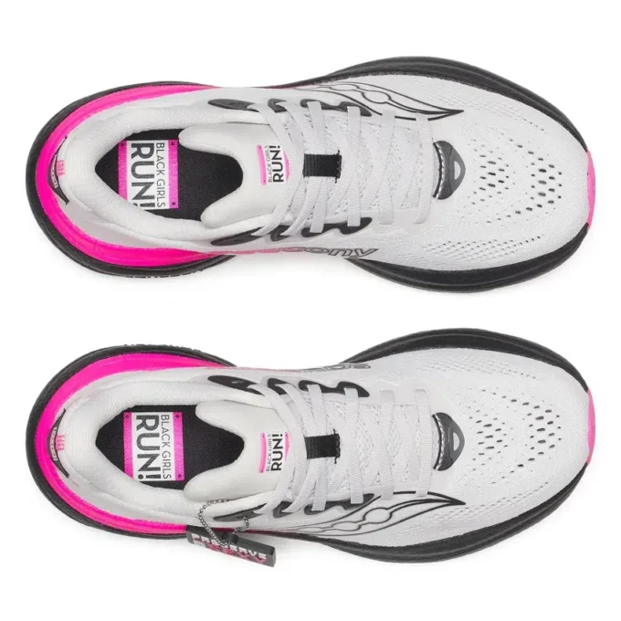Women’s black girls run x saucony ride 19